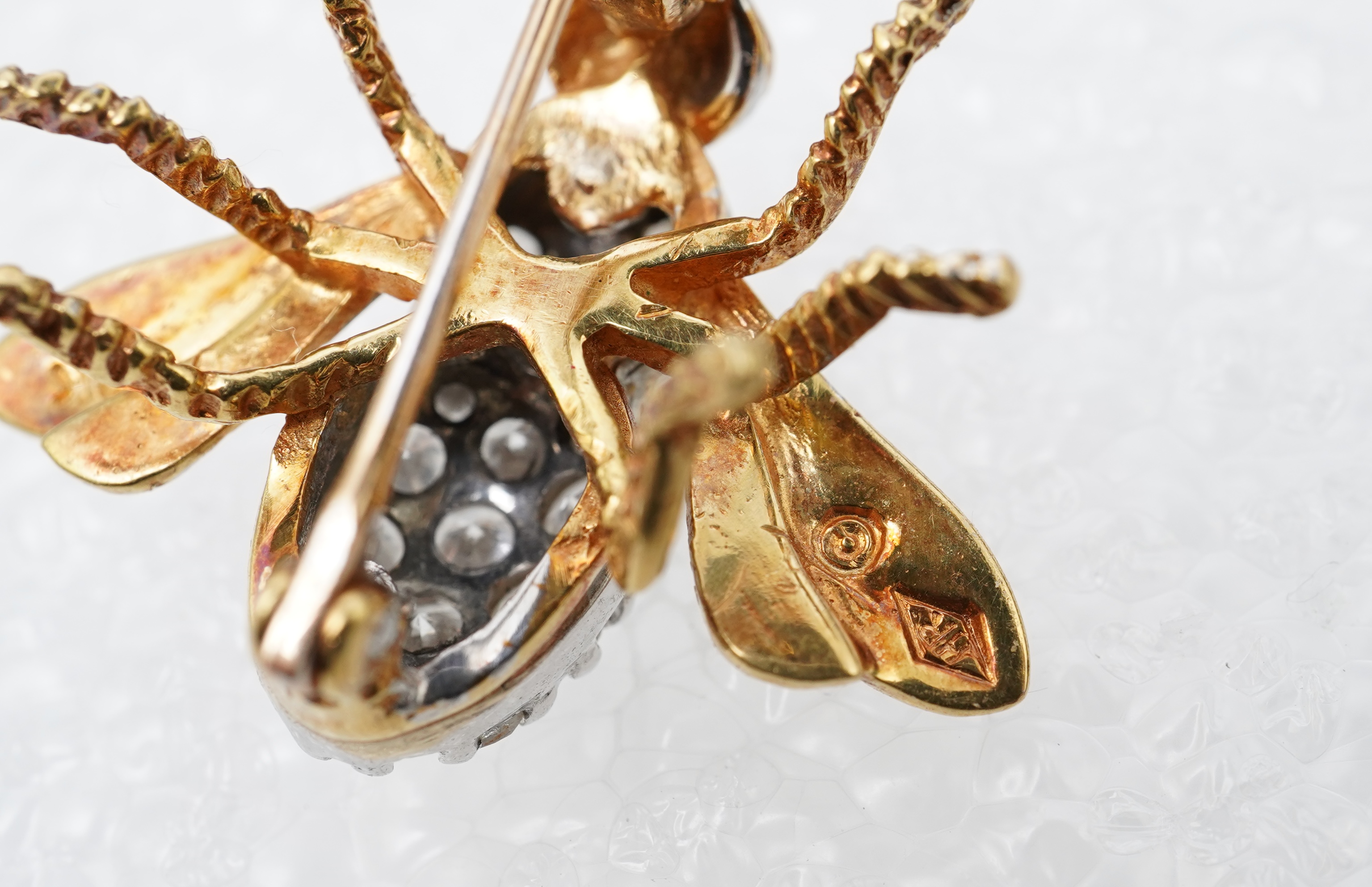 A diamond novelty brooch, 1960s